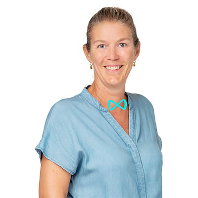 Esther Vanbesien of the real estate office We Invest Meise