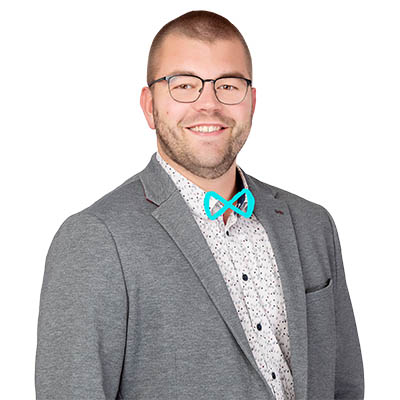 Maxime Dekoninck of the real estate office We Invest Charleroi